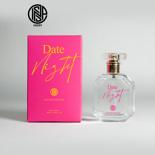 INSPI Date Night 50ml Oil Based Perfume for Women Body Mist Cologne Spray w/ Flowery Scent Fragrance