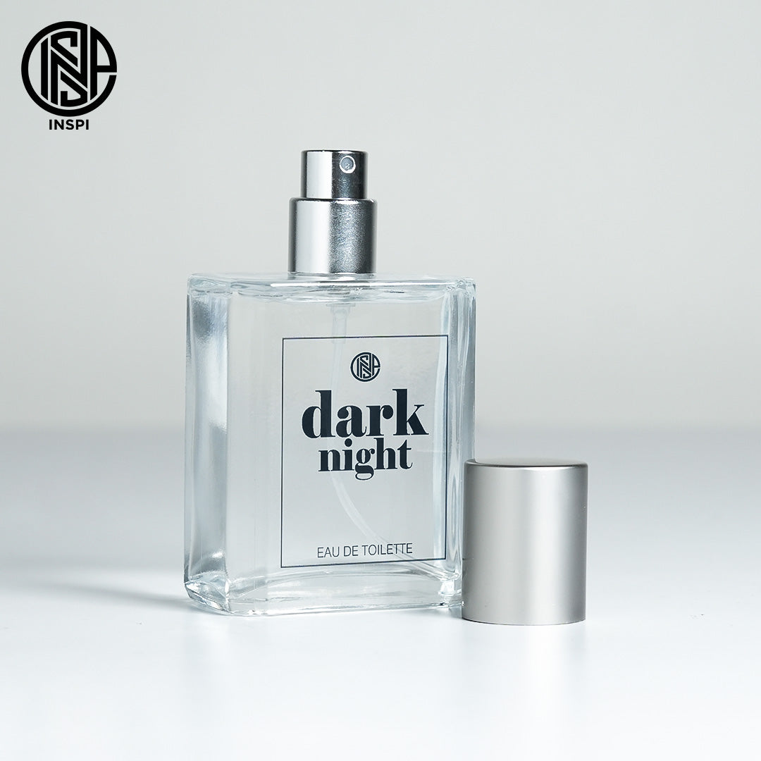 INSPI Dark Night 50ml Oil Based Perfume for Men Body Mist Fragrance Spray with Fresh Sensual Scent