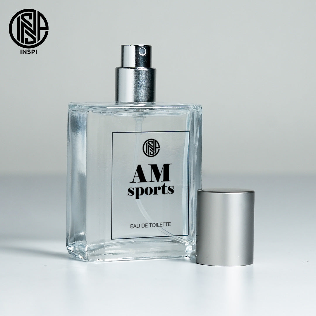 INSPI AM Sports 50ml Oil Based Scent for Men Body Mist Spray Perfume for Women Body Mist Fragrance