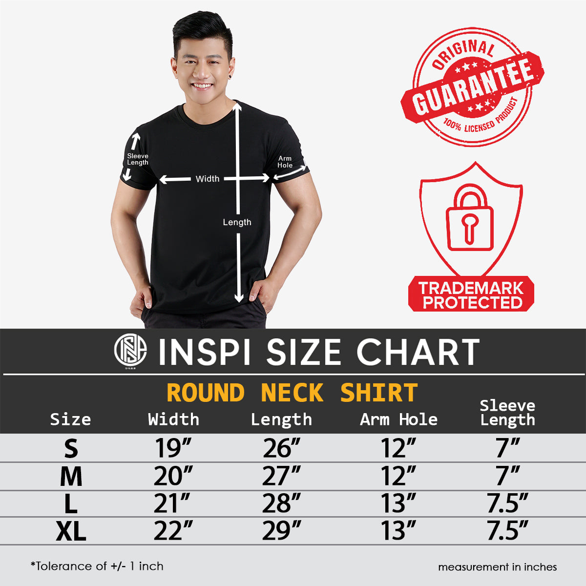 INSPI x Vrix Statement Tshirt For Men Collection Minimalist Graphic Shirt Casual Aesthetic Tees Printed Couple Shirts