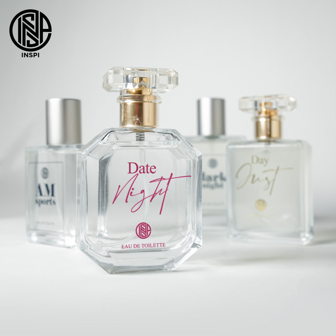 INSPI Date Night 50ml Oil Based Perfume for Women Body Mist Cologne Spray w/ Flowery Scent Fragrance