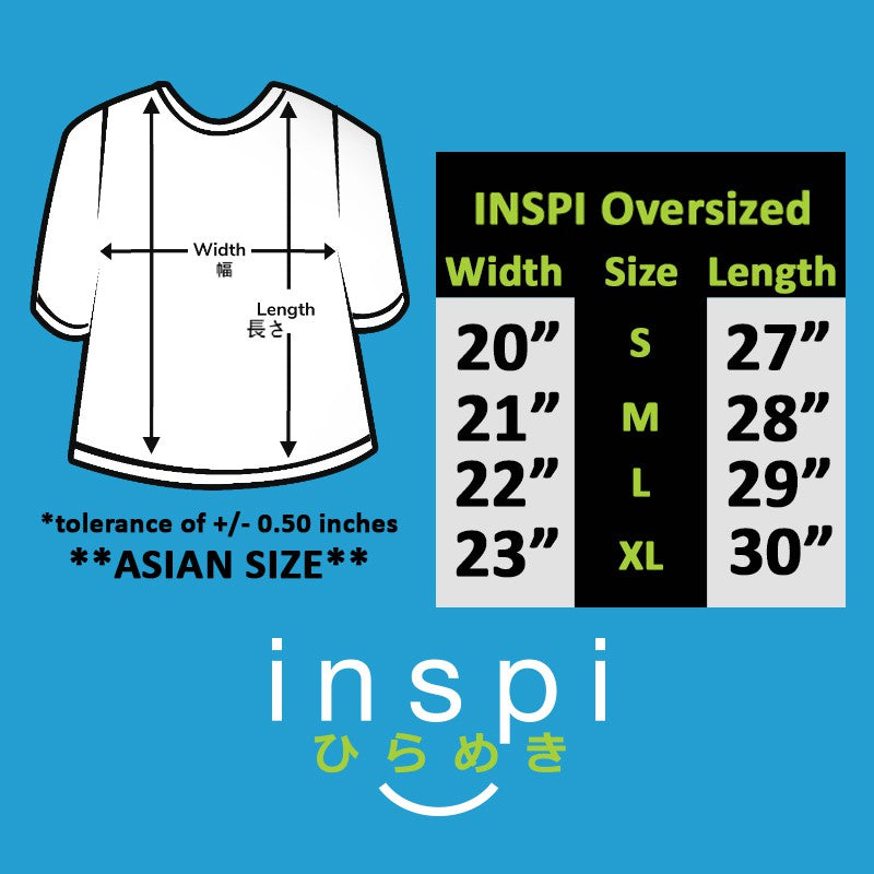 INSPI Tees Loose Fit Don't Grow Up Oversized Tshirt