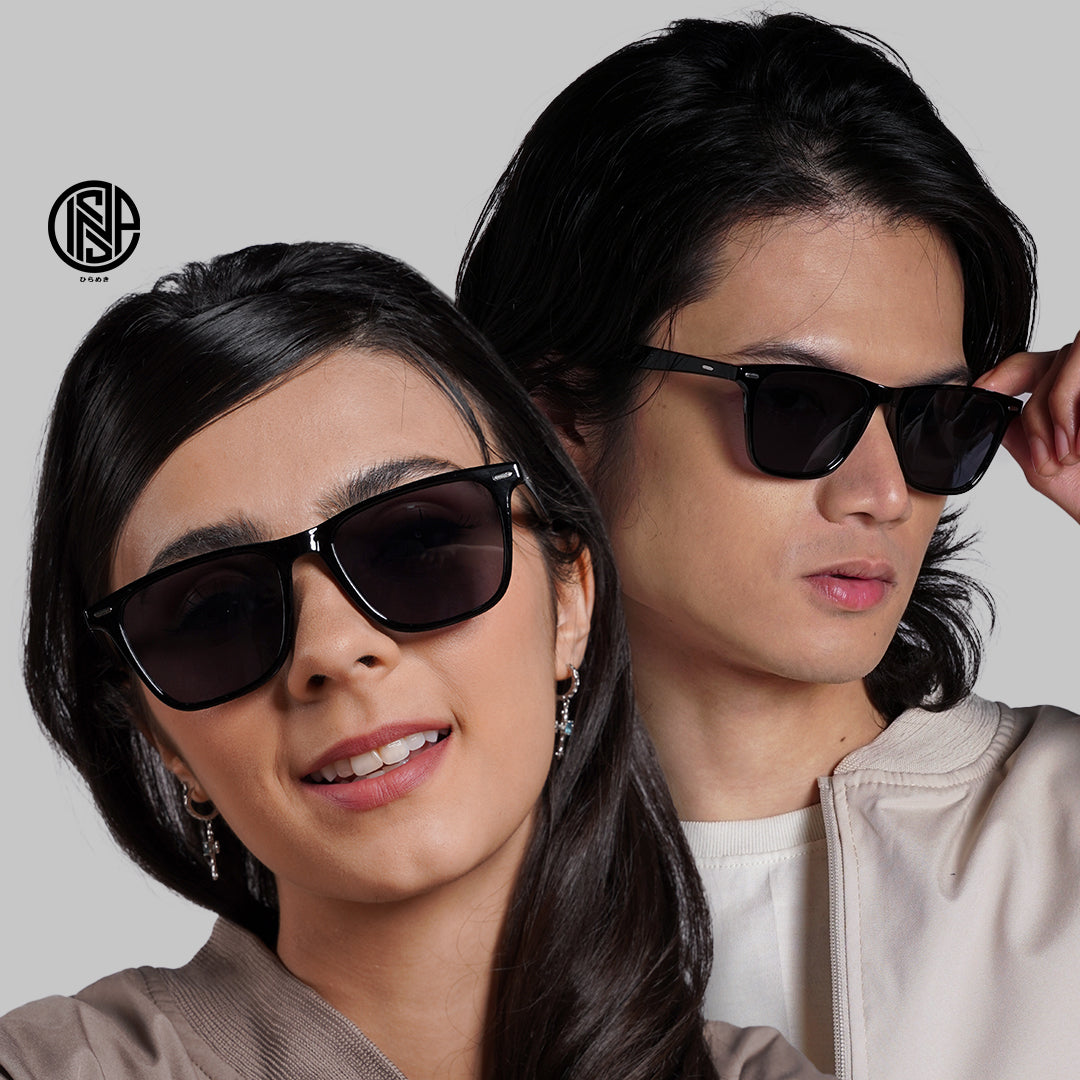 INSPI Eyewear TSUKASA Sun Shield Eyeglasses Shades Sunglasses with UV400 Protection for Women Men