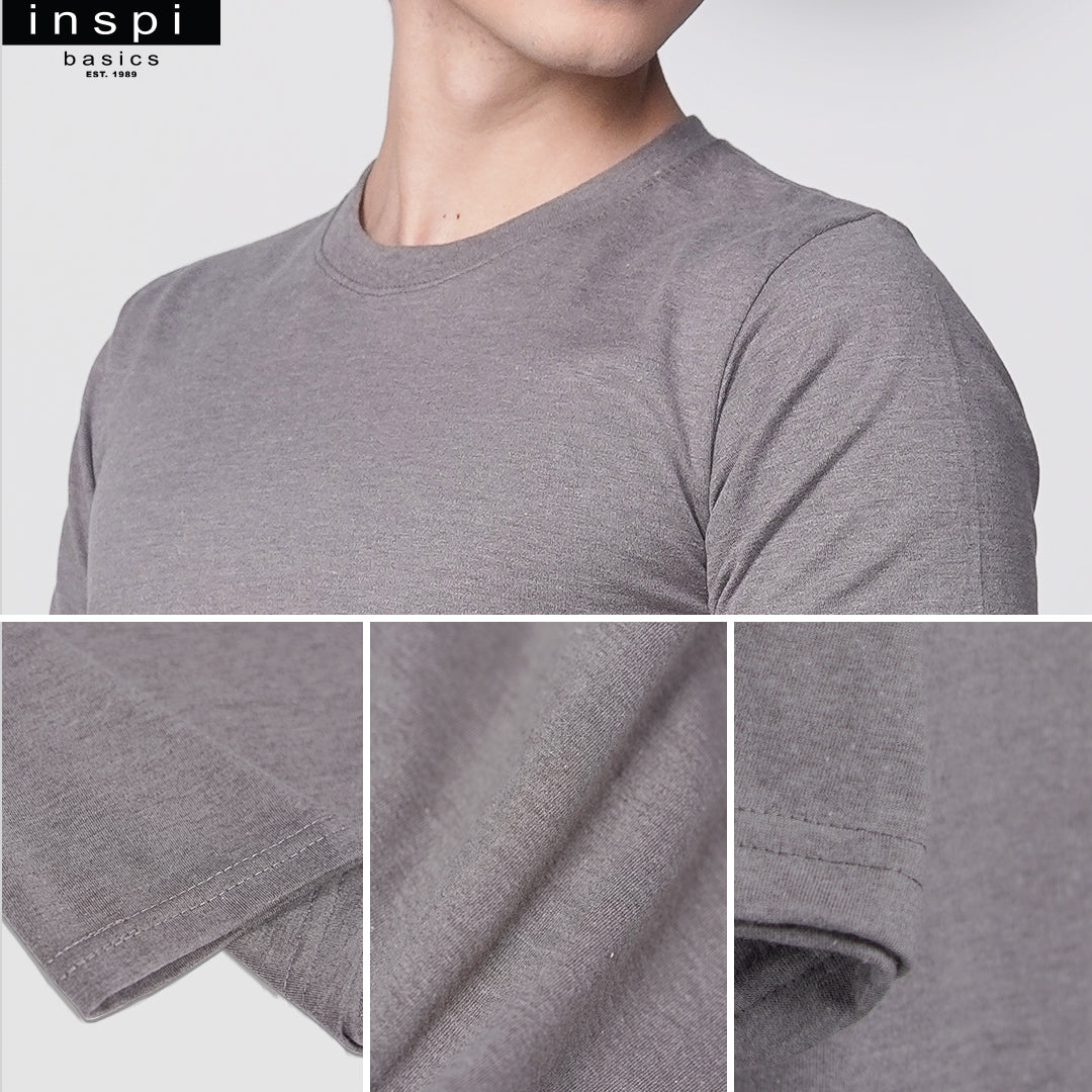 INSPI Basics Premium White Plain Shirt Neutrals for Men