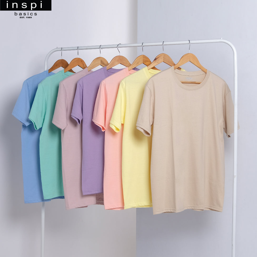 INSPI Basics Premium Lavander Korean Pastel Plain Shirt for Men