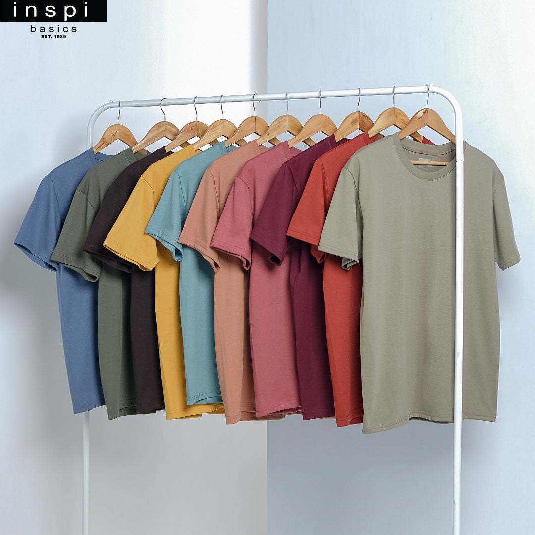 INSPI Basics Premium Rust Trendy Plain Shirt for Men