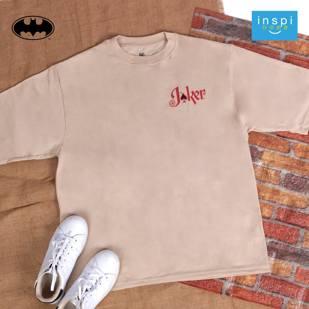Authentic Warner Bros Batman Loose Fit The Joker Graphic Oversized Tshirt for Men Shirt Women