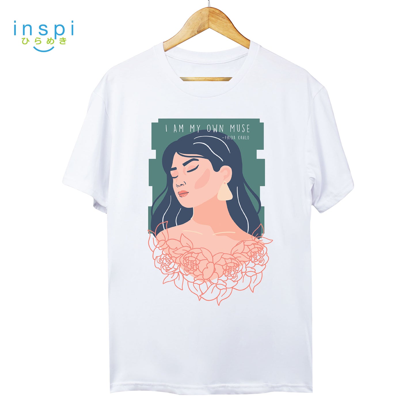 INSPI Tees Ladies Loose Fit I Am My Own Muse Graphic Tshirt