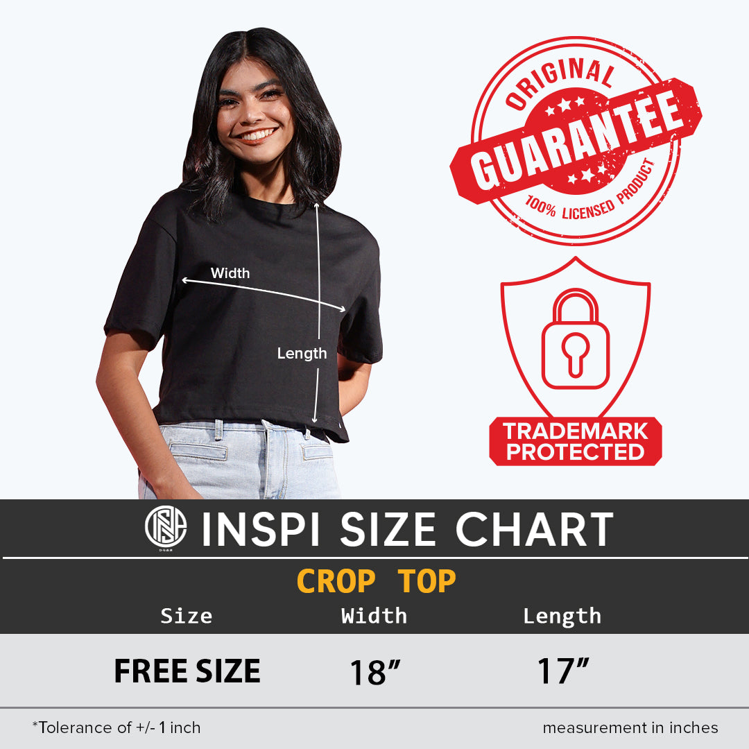 INSPI Originals Encourage Crop Tops for Women