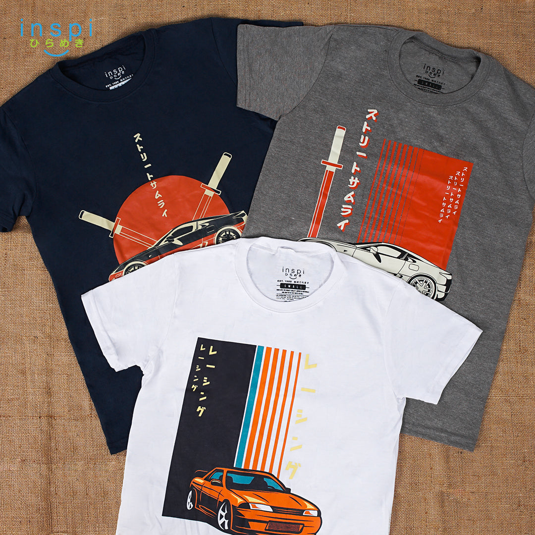 INSPI Tees Racing Mens Graphic Tshirt