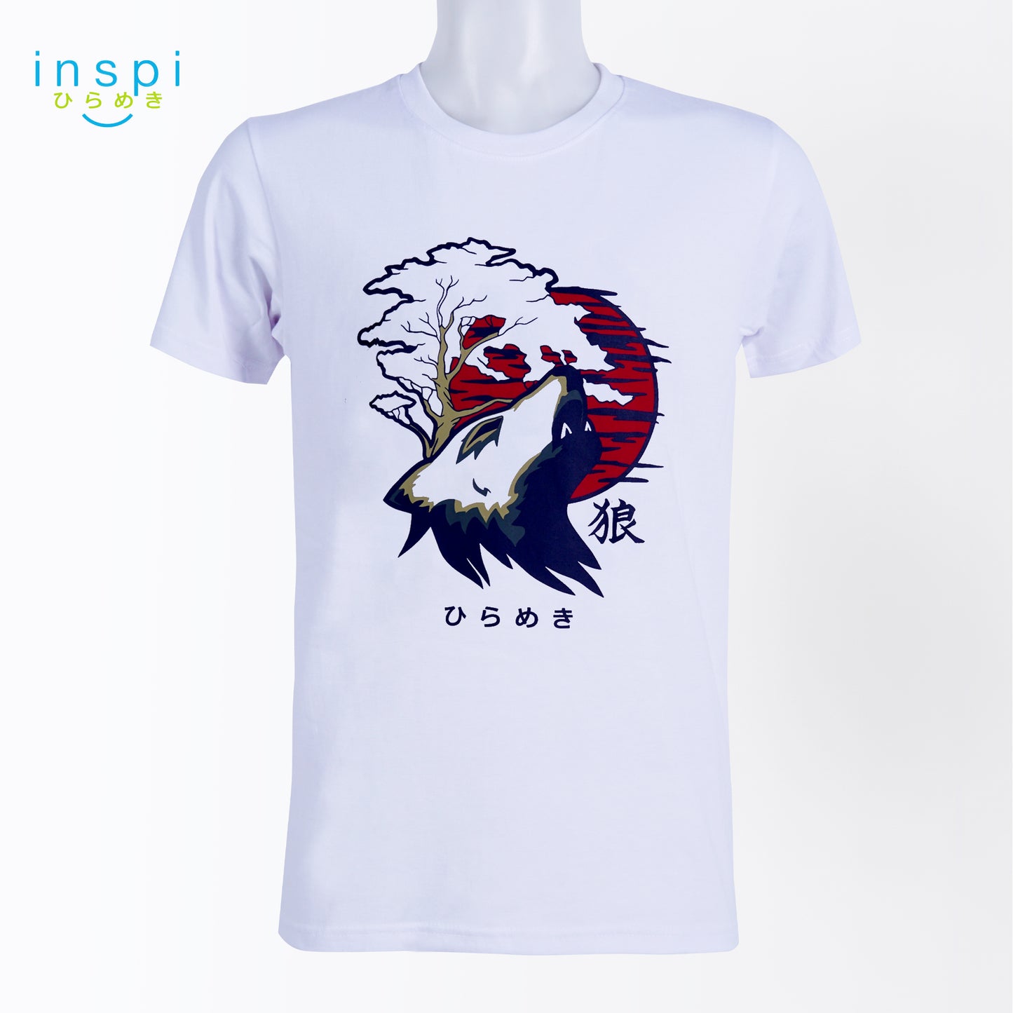 INSPI Tees Okami Wolf Graphic Tshirt
