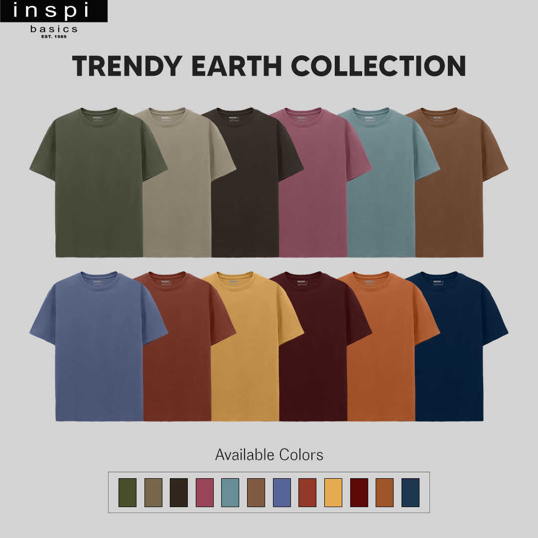 INSPI Basics Premium Mocha Trendy Plain Shirt for Men