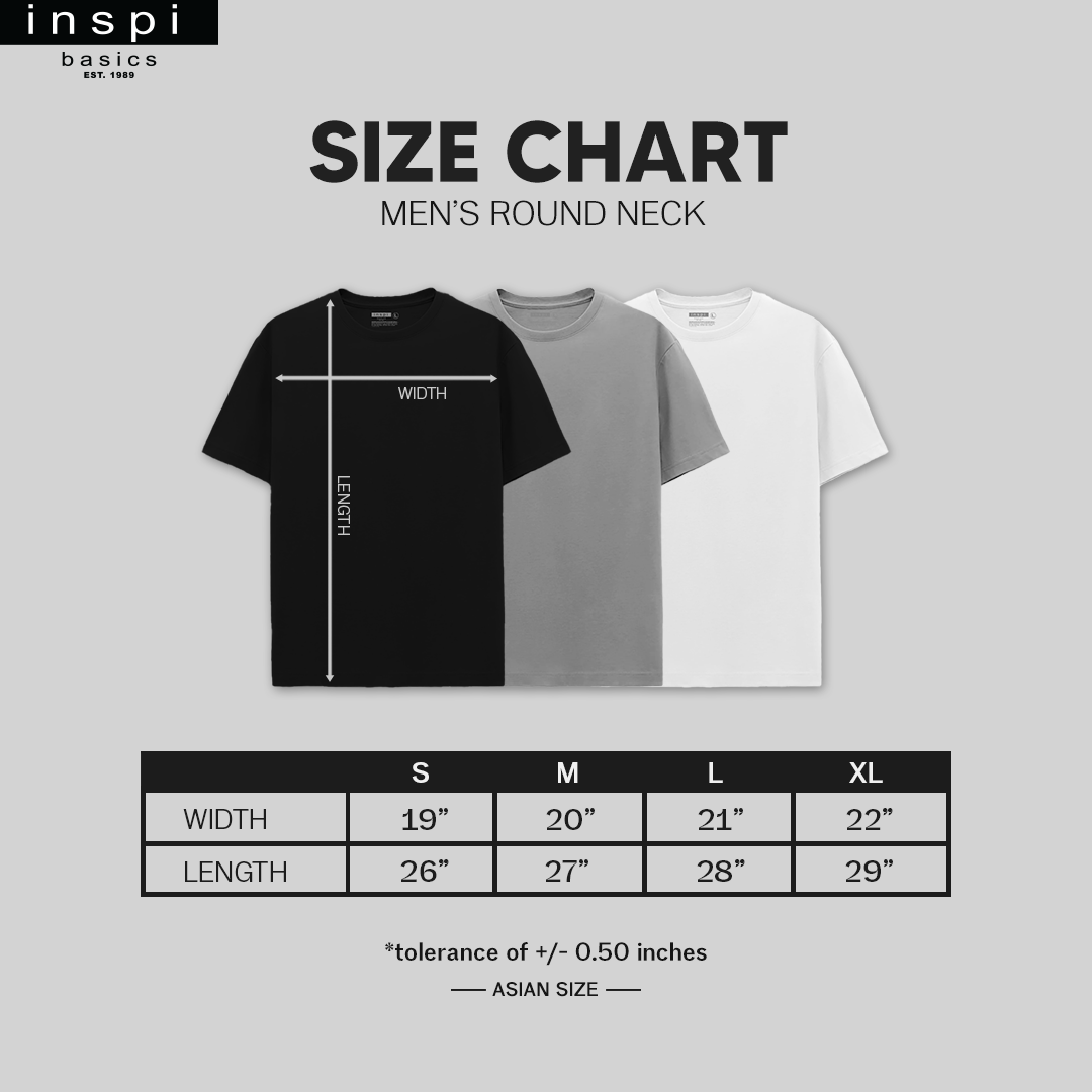 INSPI Basics Premium Black Plain Shirt Neutrals for Men