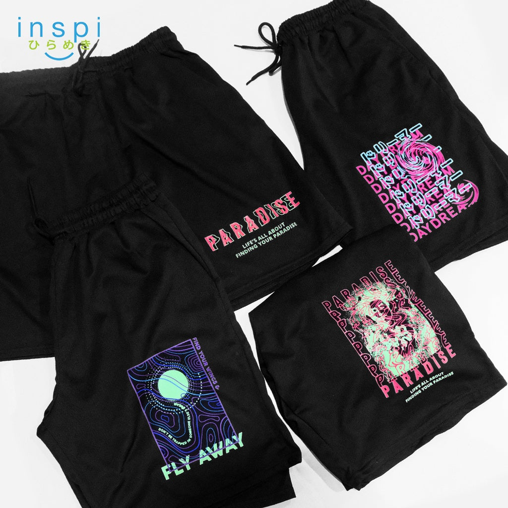 INSPI Daydreamer Love Yourself First 2 Shorts Comfortable 2022 Summer Casual Comfy Tiktok Short Korean Fashion Unisex
