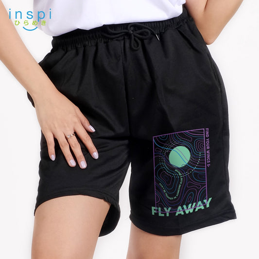 INSPI Daydreamer Fly Away 2 Shorts Comfortable 2022 Summer Casual Comfy Tiktok Short Korean Fashion Unisex