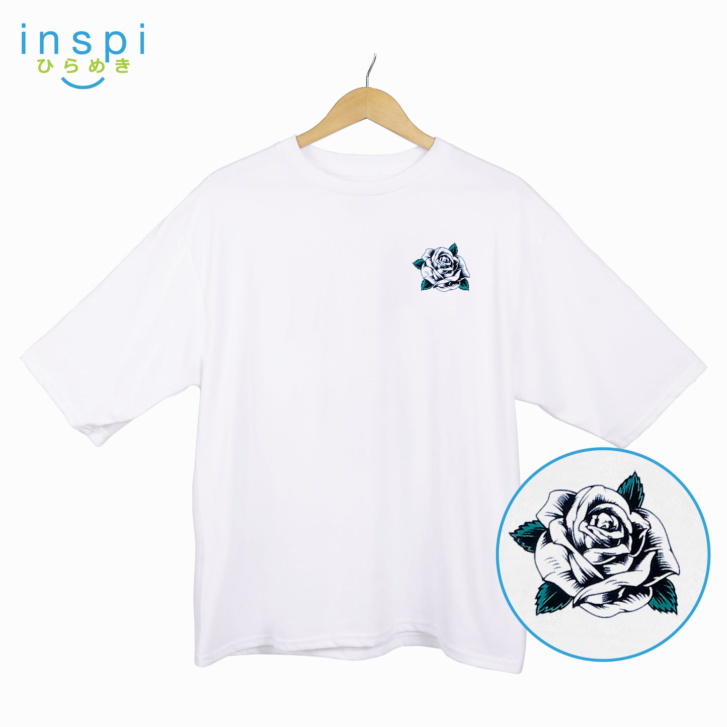 INSPI Tees Loose Fit Saturated Oversized Tshirt