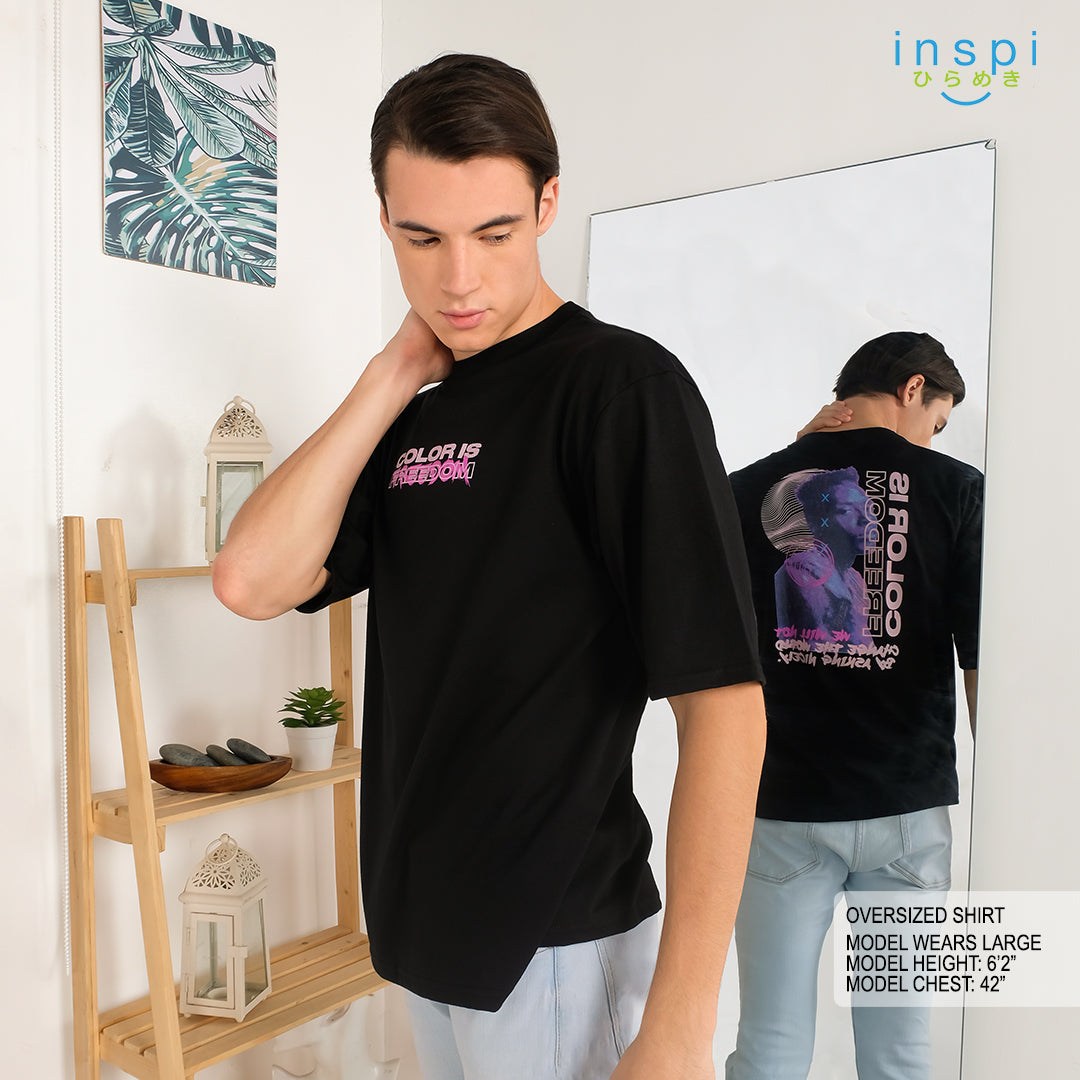 INSPI Tees Loose Fit Freedom Oversized Tshirt