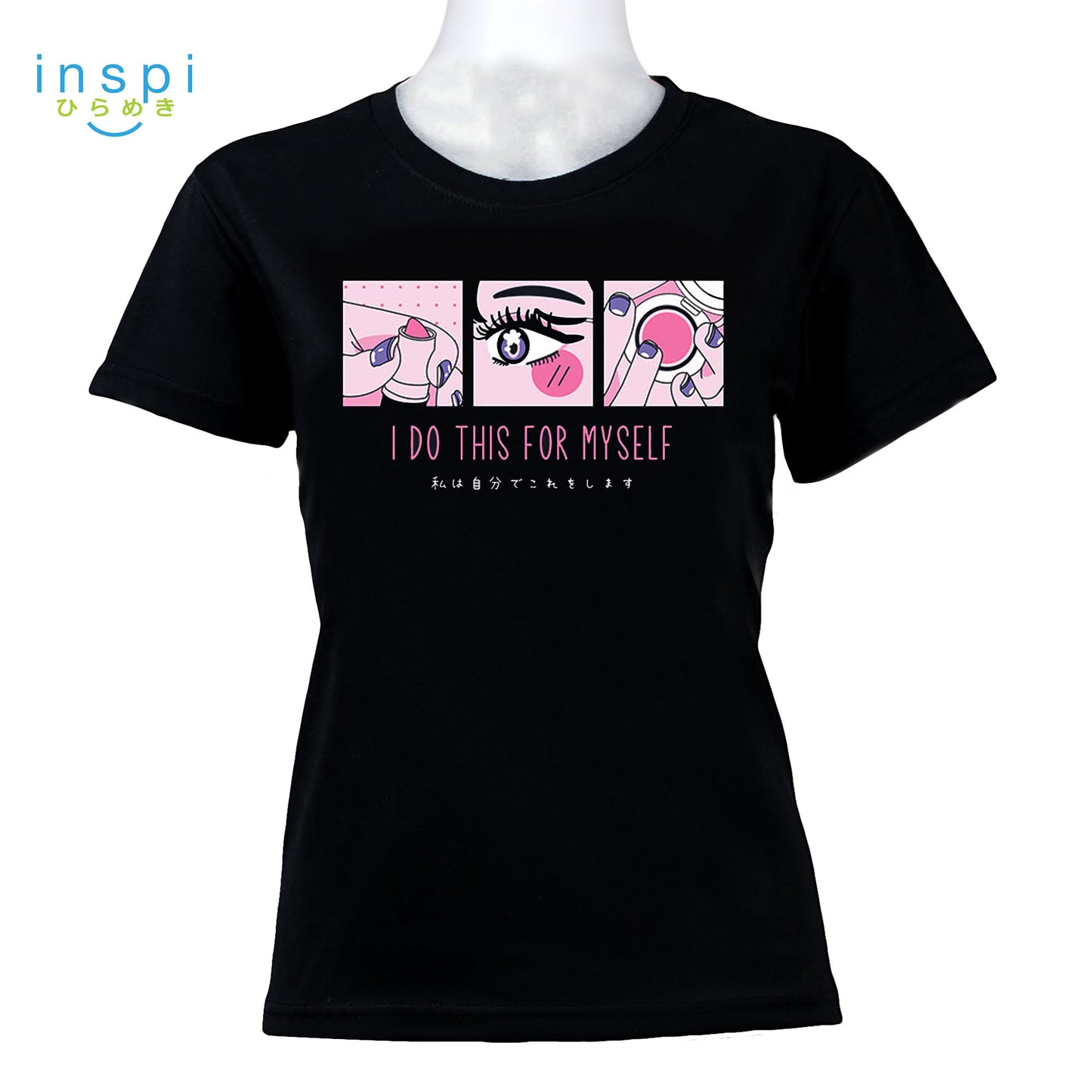 INSPI Tees Ladies Loose Fit For Myself Graphic Tshirt
