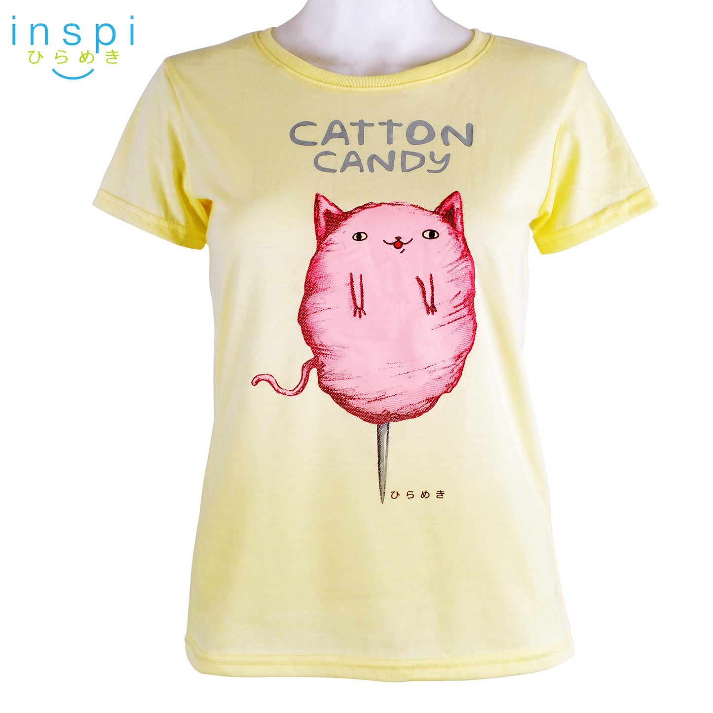 INSPI Tees Ladies Catton Candy Graphic Tshirt