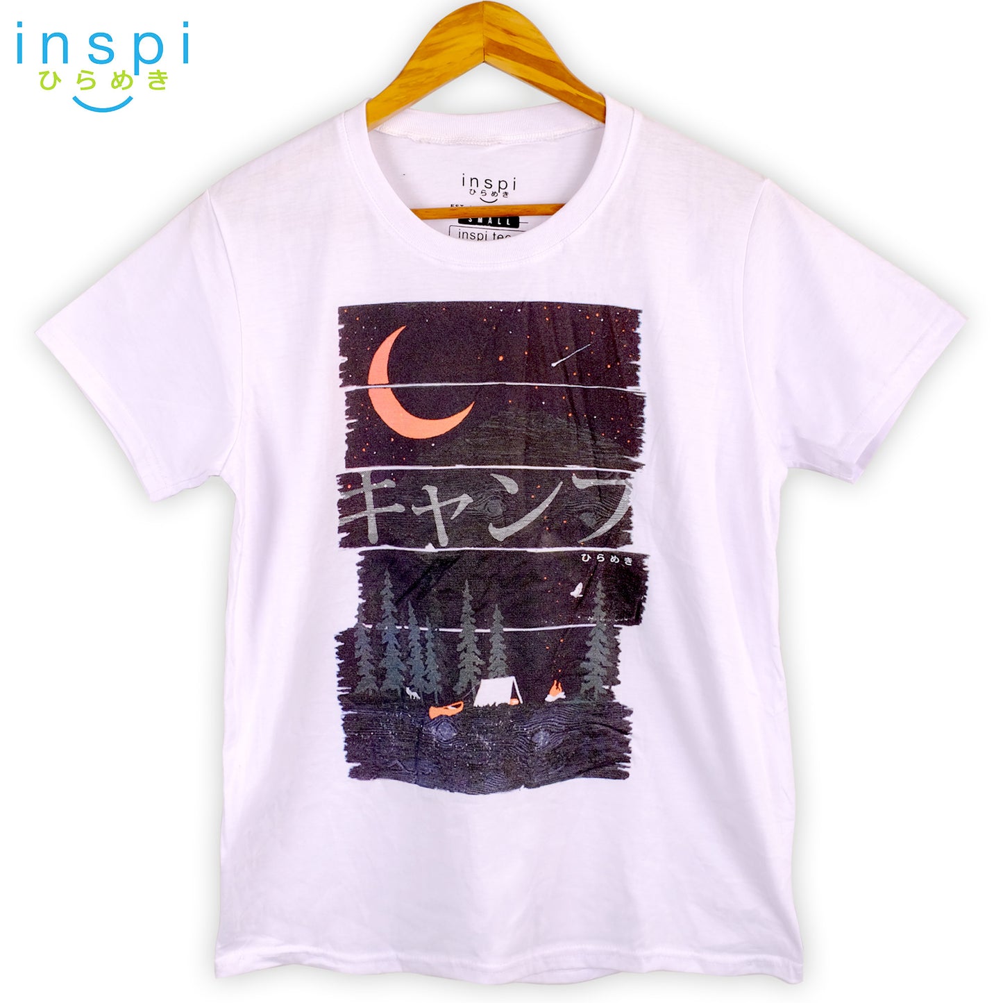 INSPI Tees Mountain Camp Graphic Tshirt