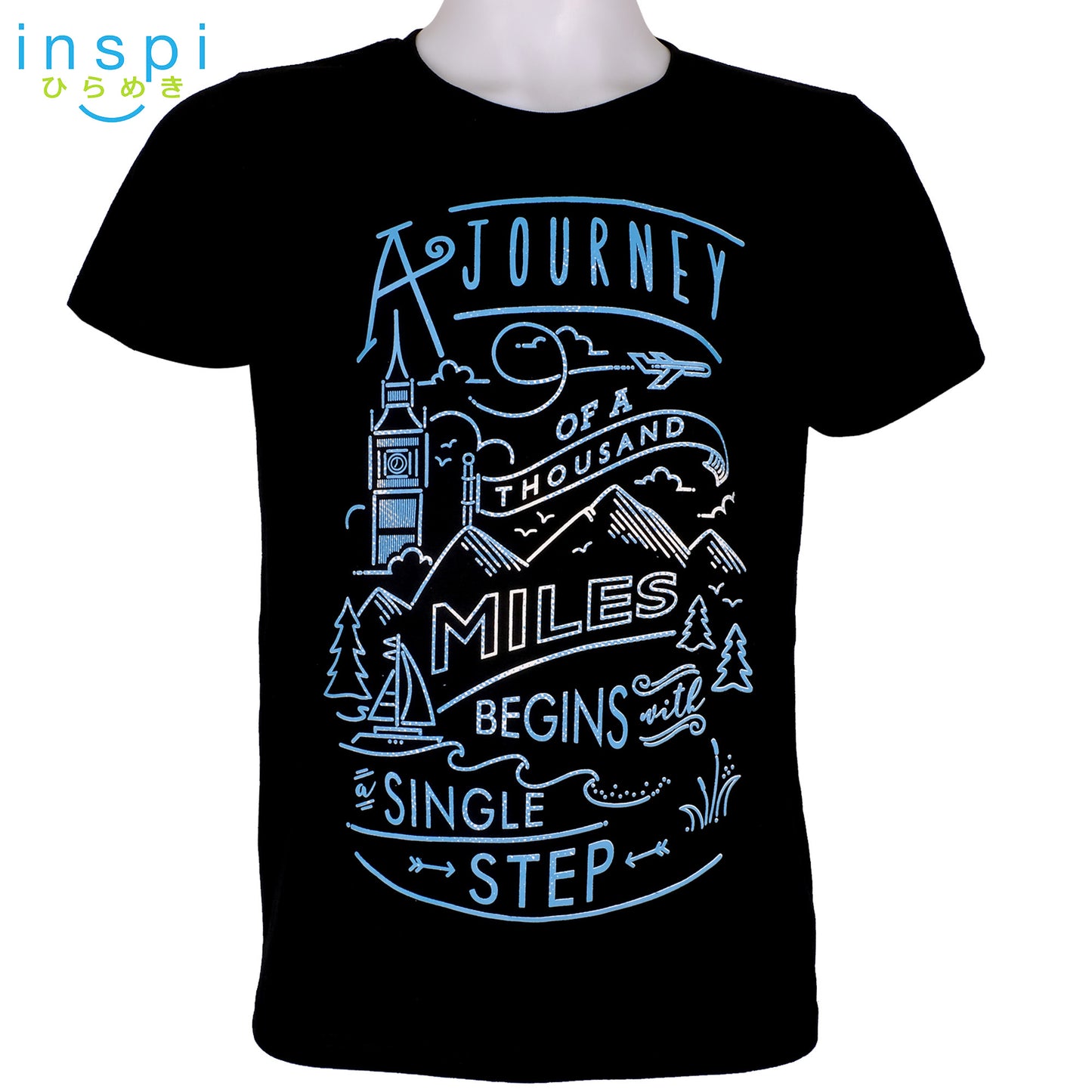 INSPI Tees Journey Graphic Tshirt
